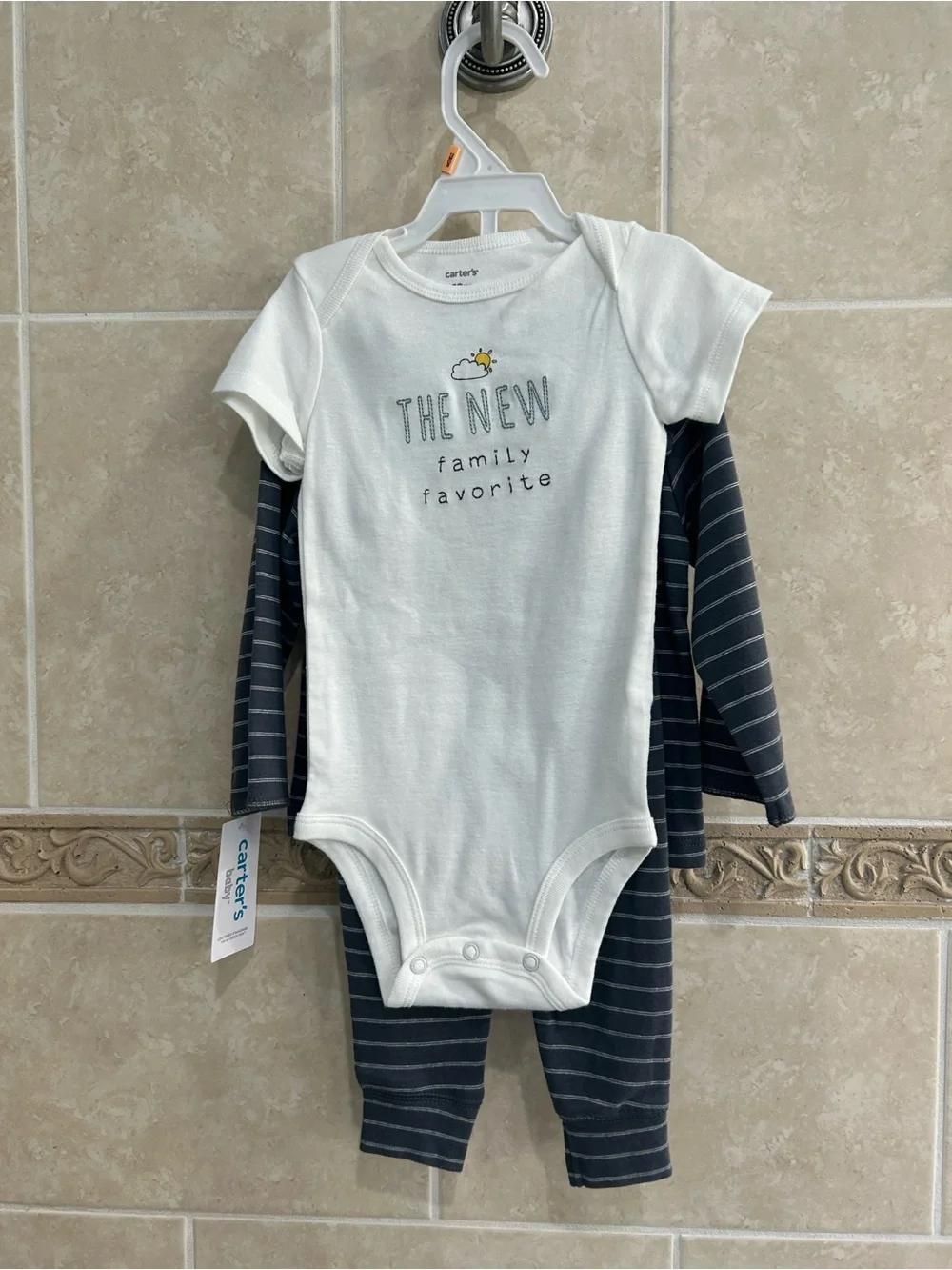 Carter’s Three Piece Set New Family Favorite NWT
